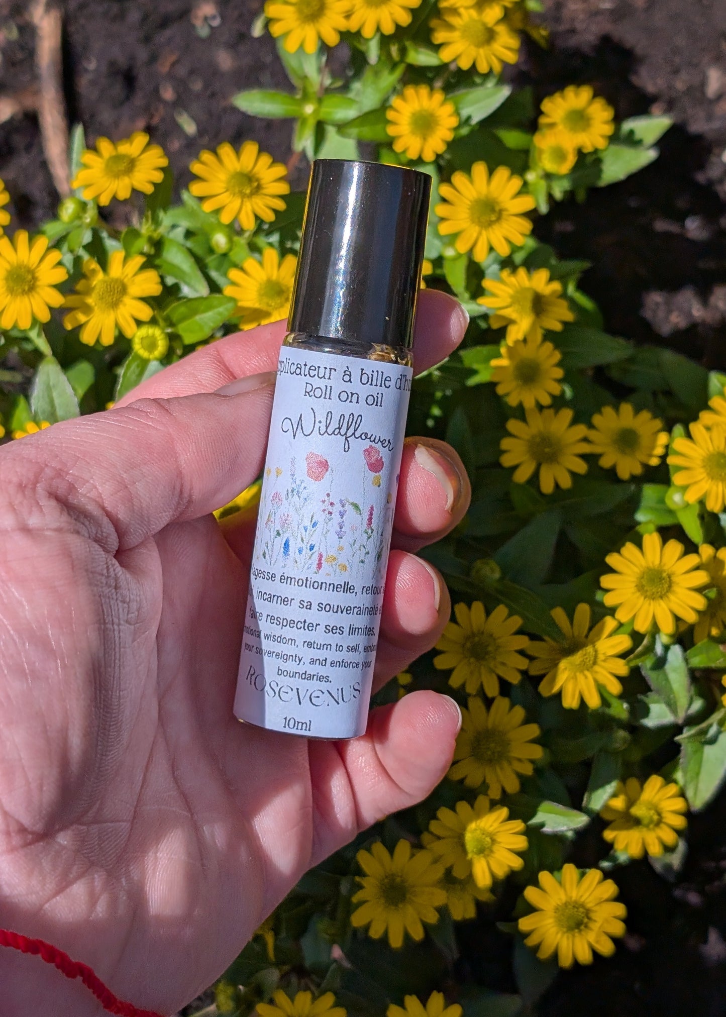 Roll-on Wildflower (Sagesse émotionnelle, retour à soi, incarner sa souveraineté et faire respecter ses limites)