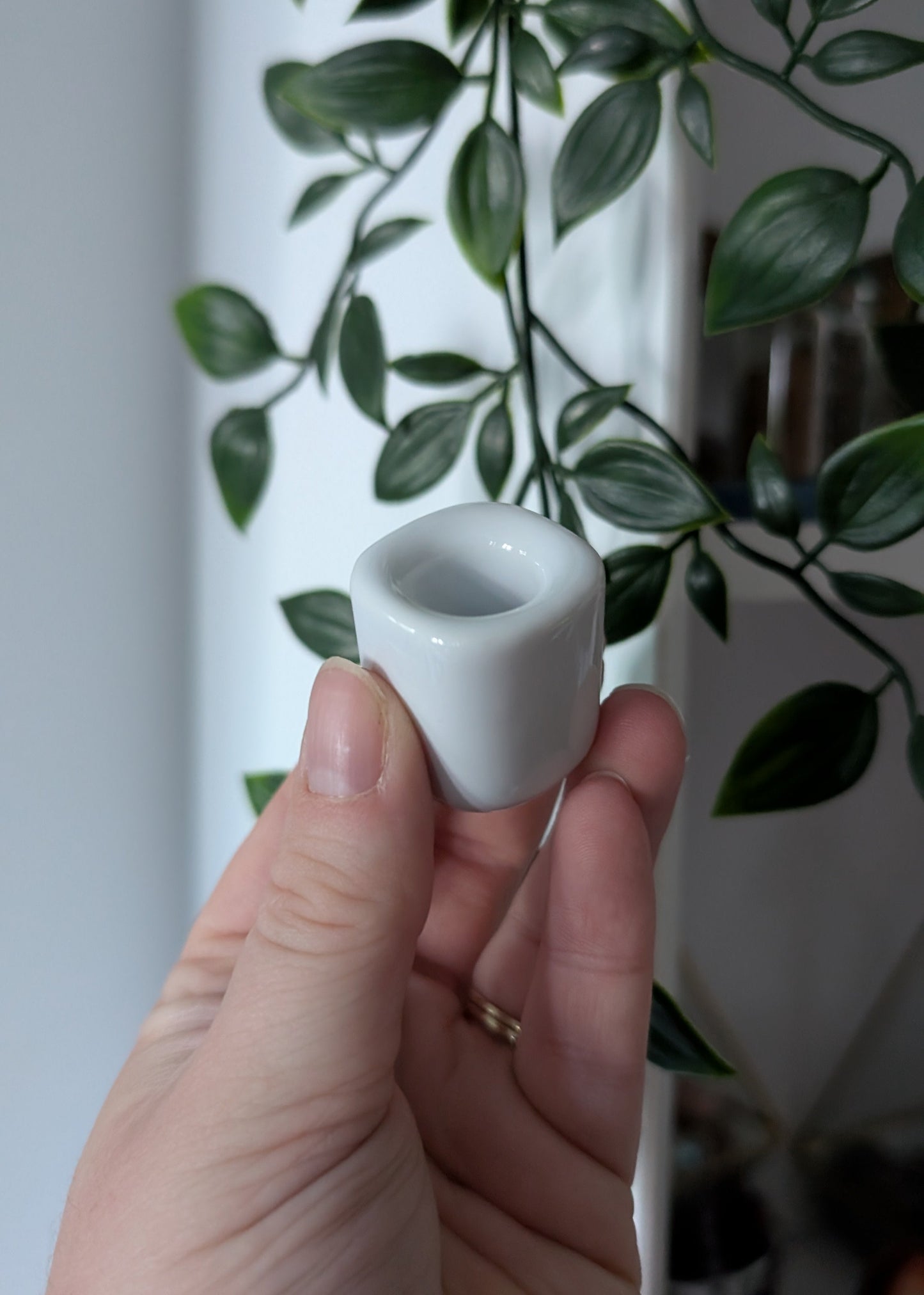 Bougeoir pour bougie rituel