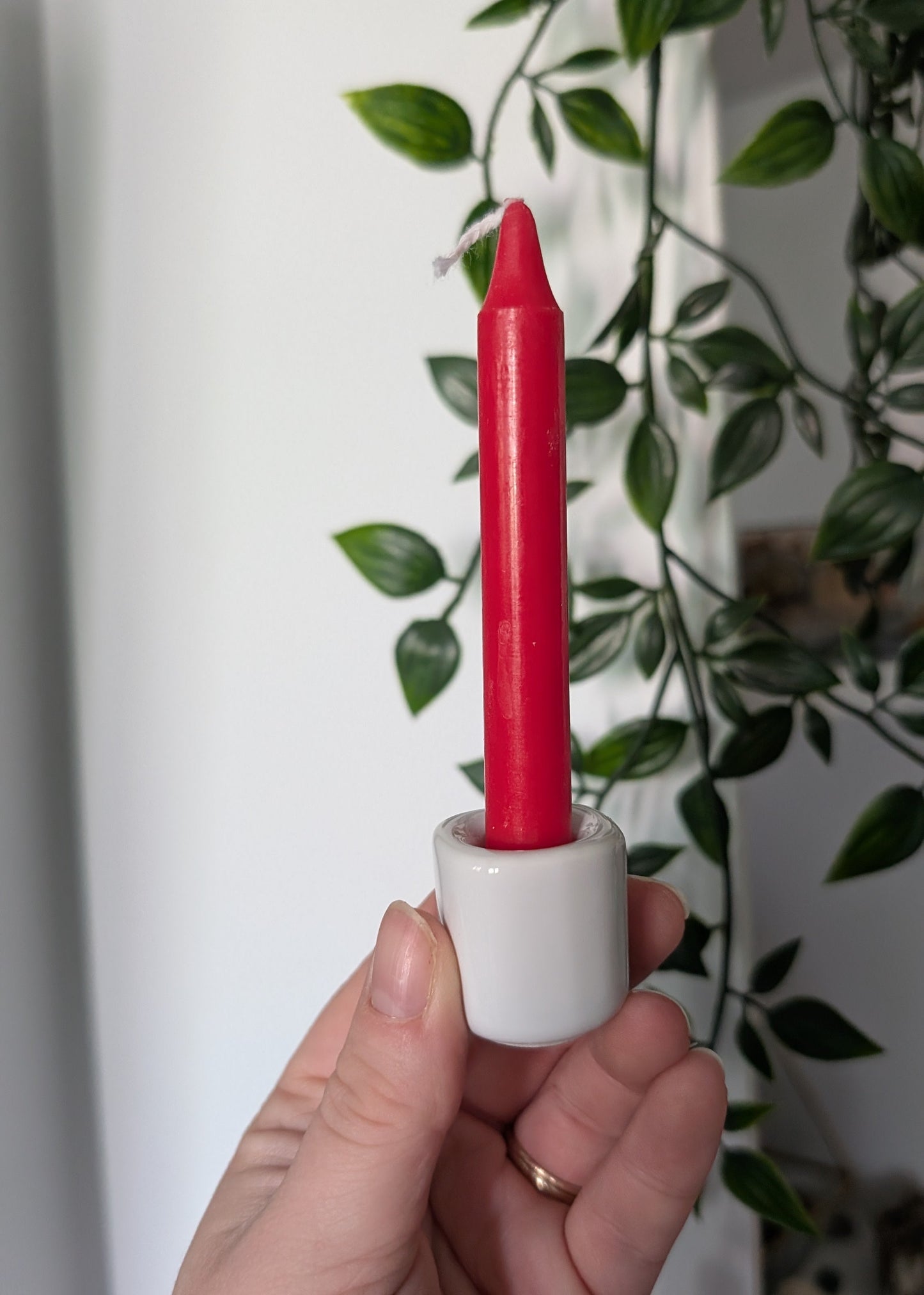 Bougeoir pour bougie rituel