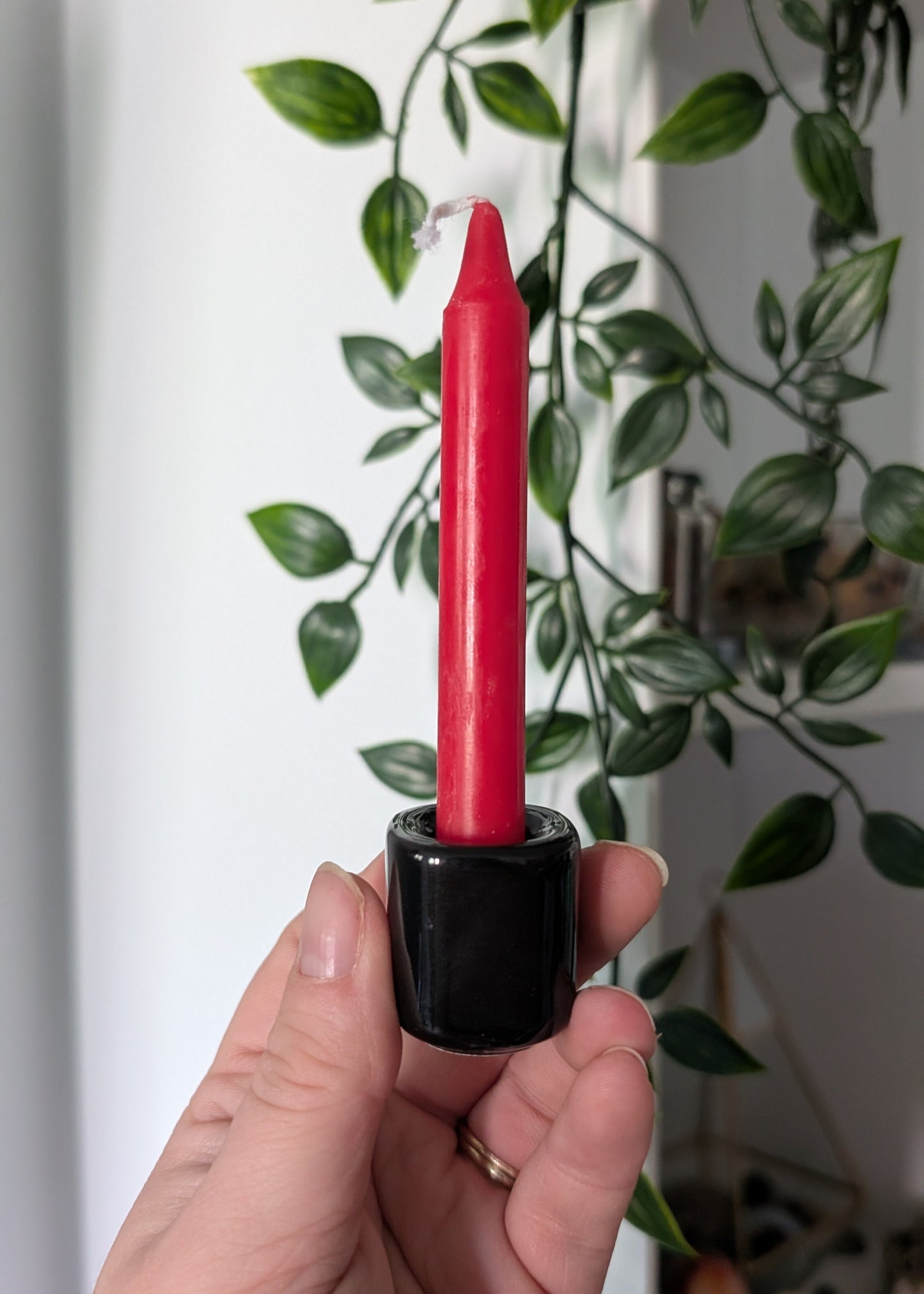 Bougeoir pour bougie rituel