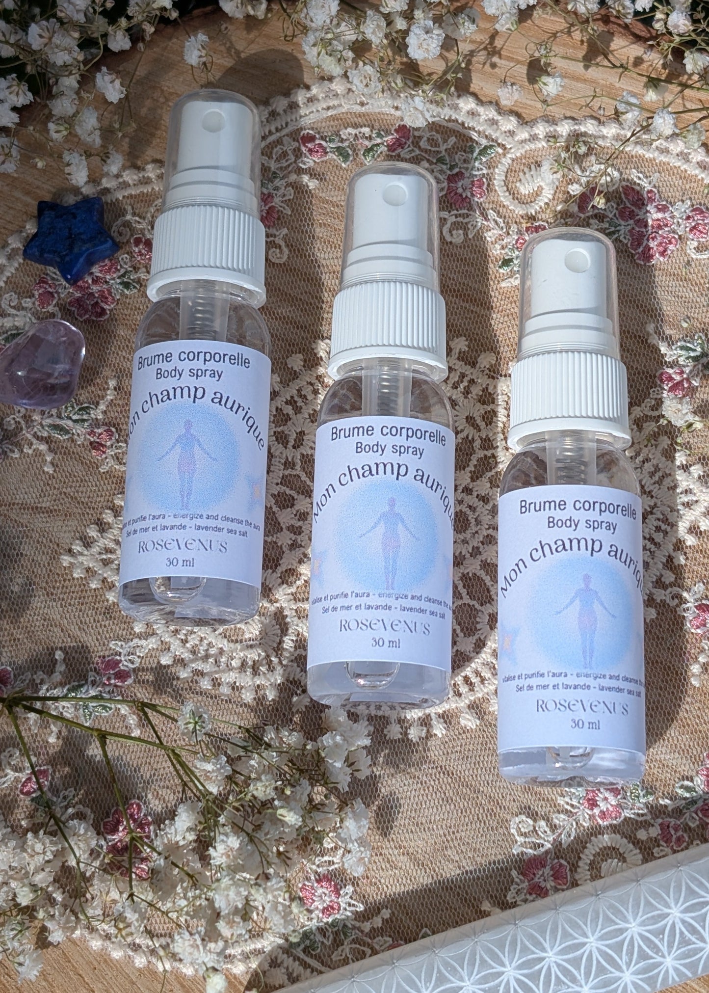 Brume corporelle - Mon champ aurique (vitalise et purifie l'aura)