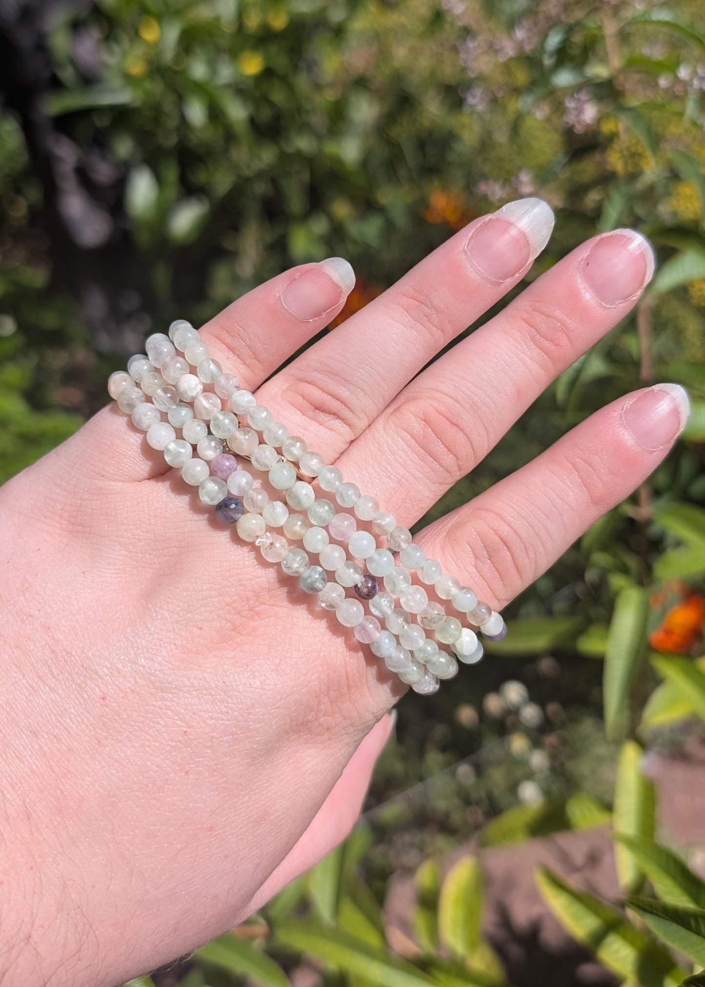 Bracelet Fluorite - 4mm