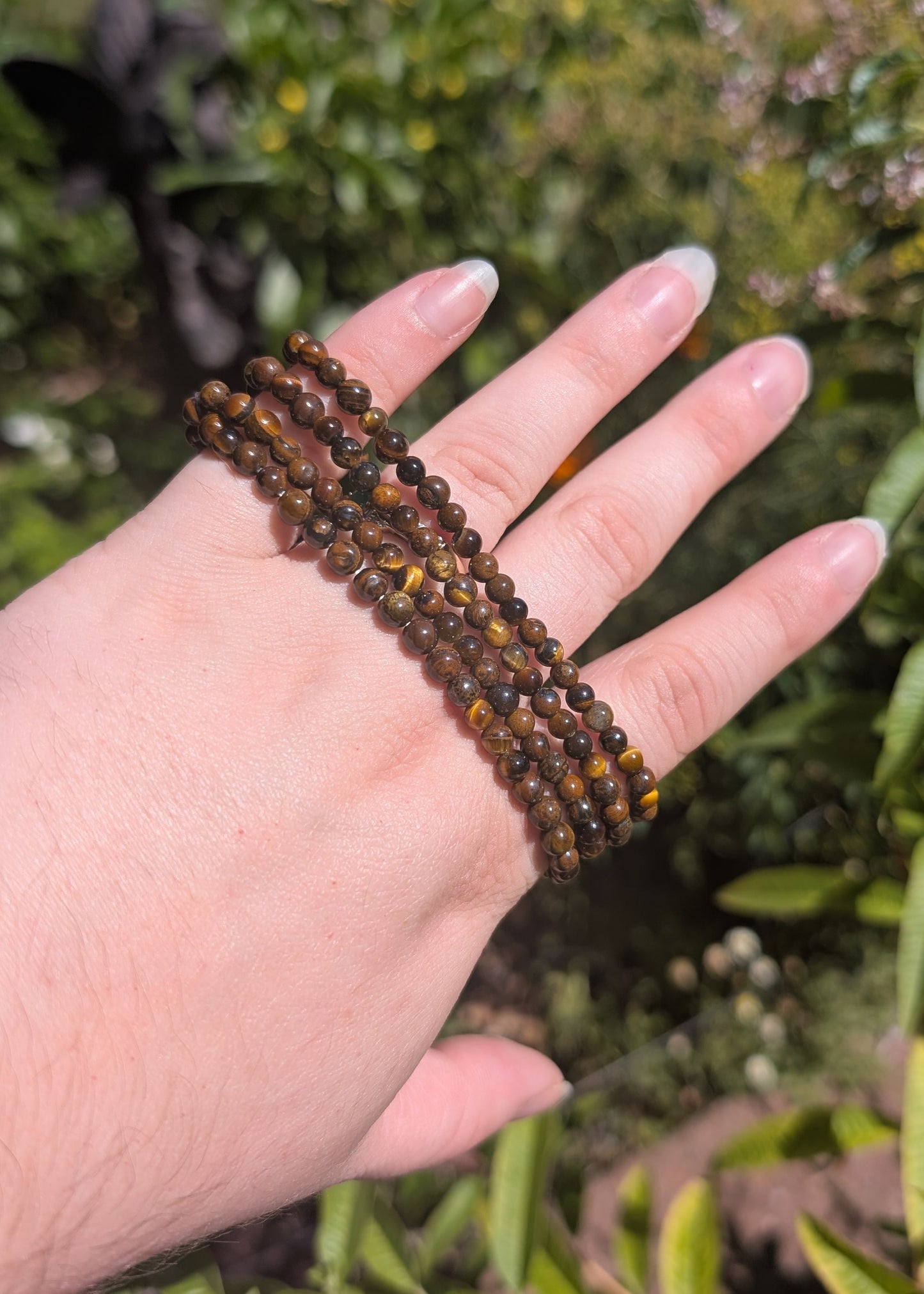 Bracelet Tirger eye's - 4mm