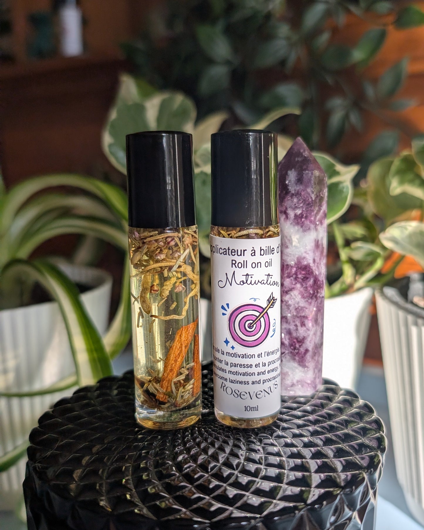 Roll-on Motivation (Stimule la motivation et l'énergie. Aide à surmonter la paresse et la procrastination)