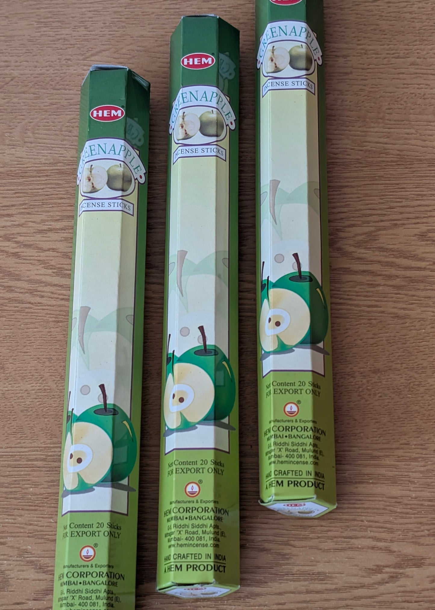Encens Pomme verte