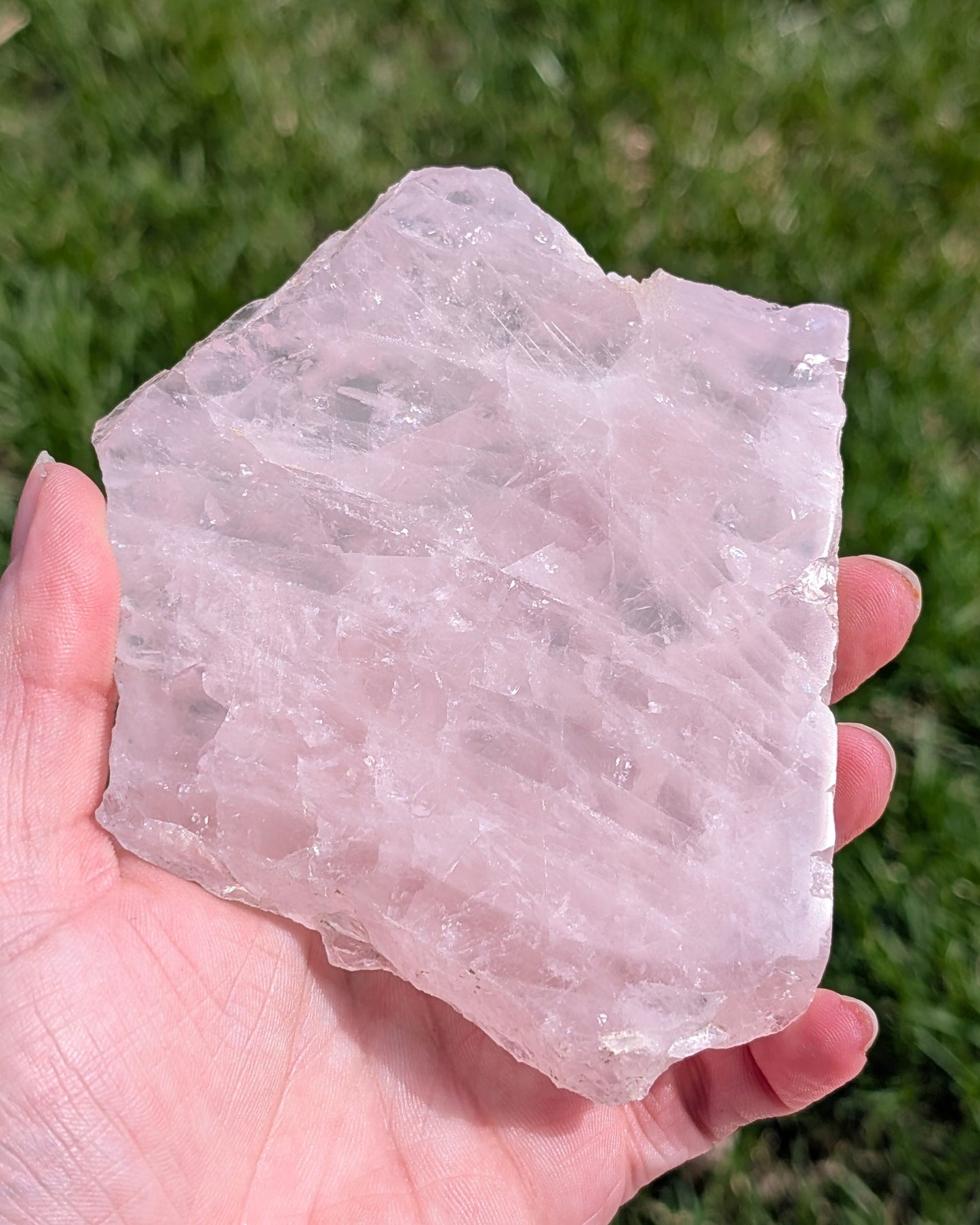 Quartz rose slab A (225G)