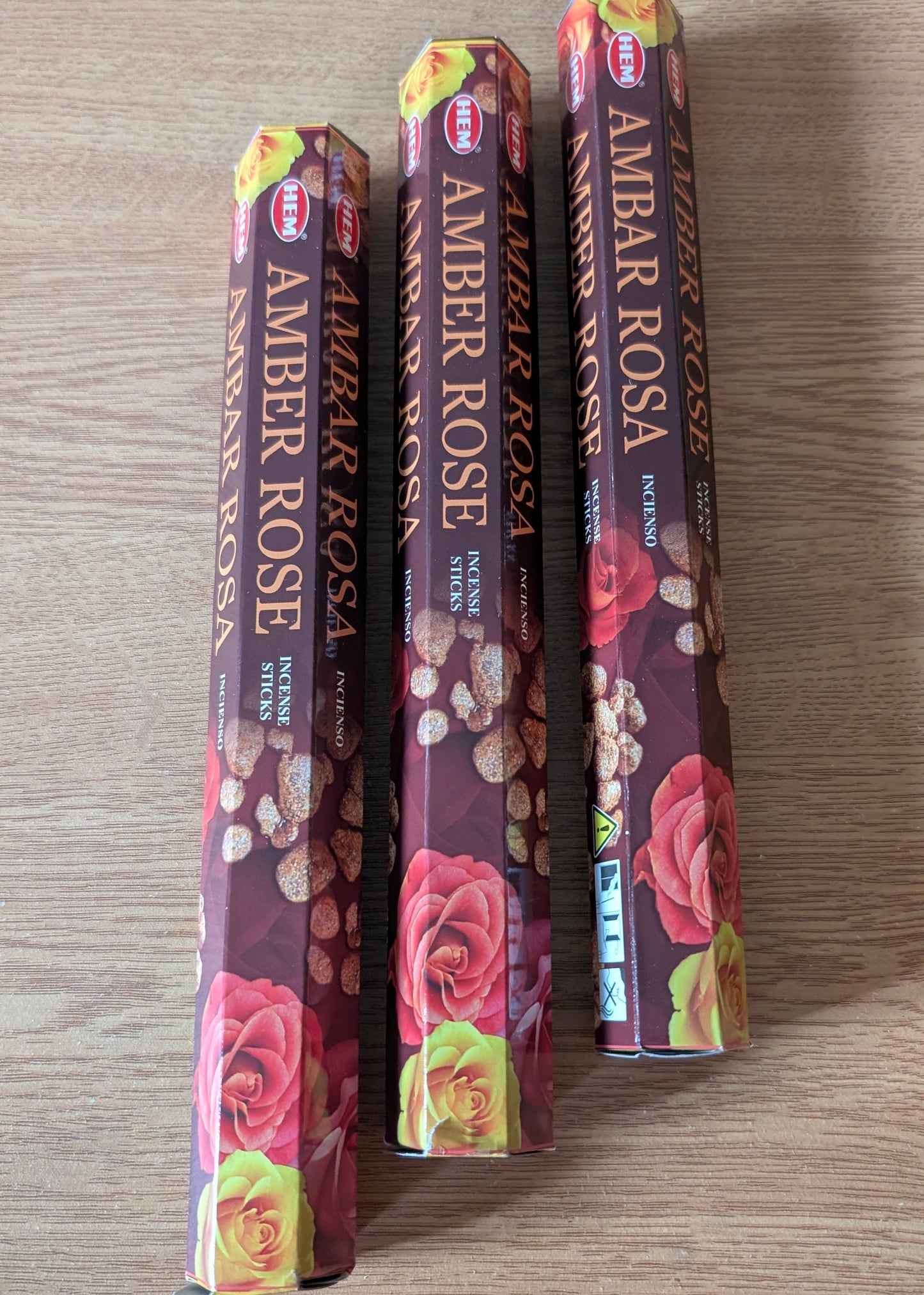 Encens Ambre et rose