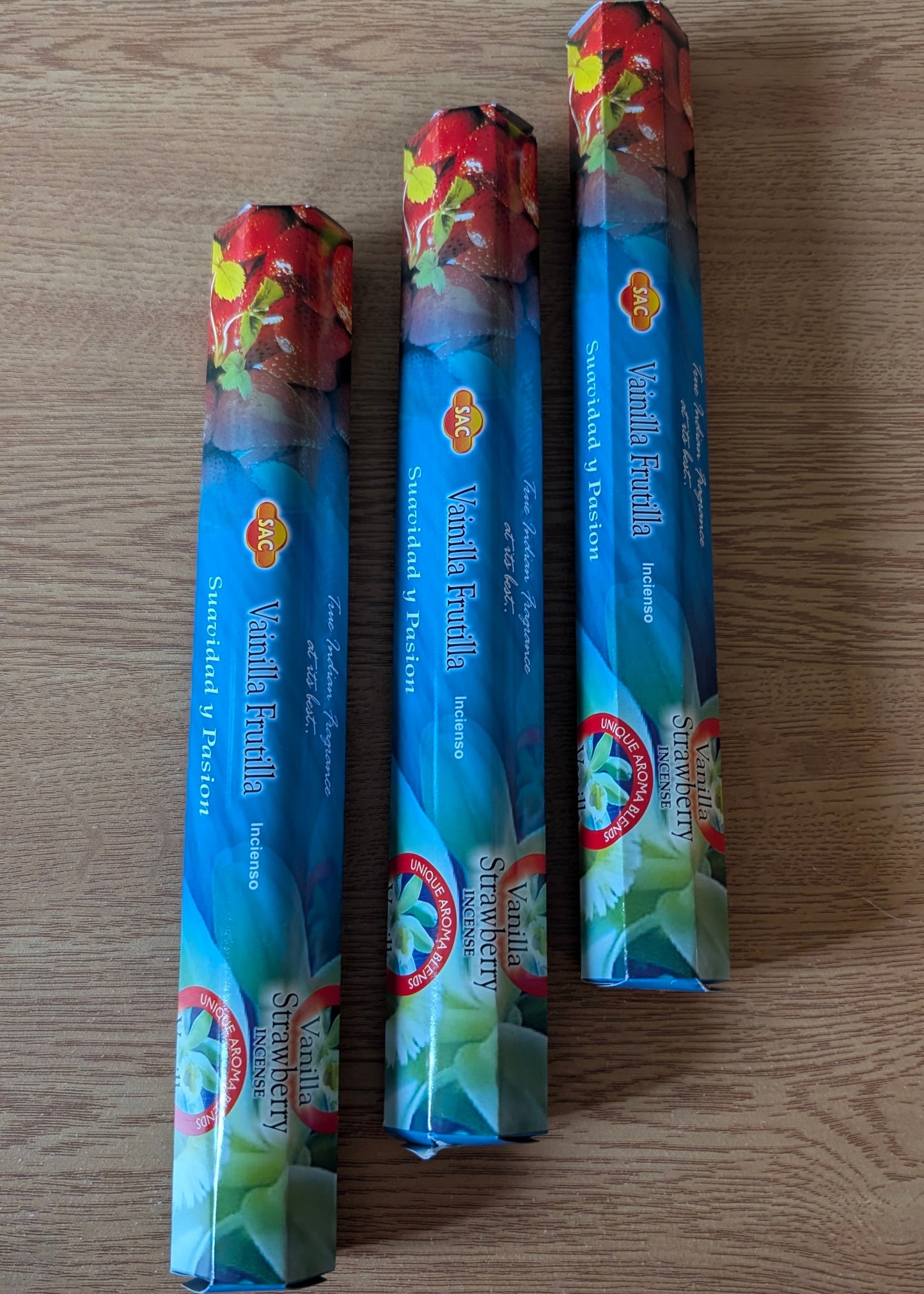 Encens vanille et fraise