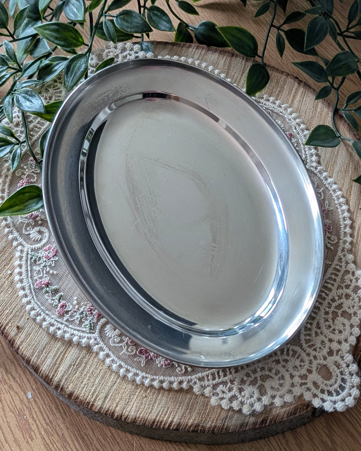 Moyenne assiette vintage (metal)
