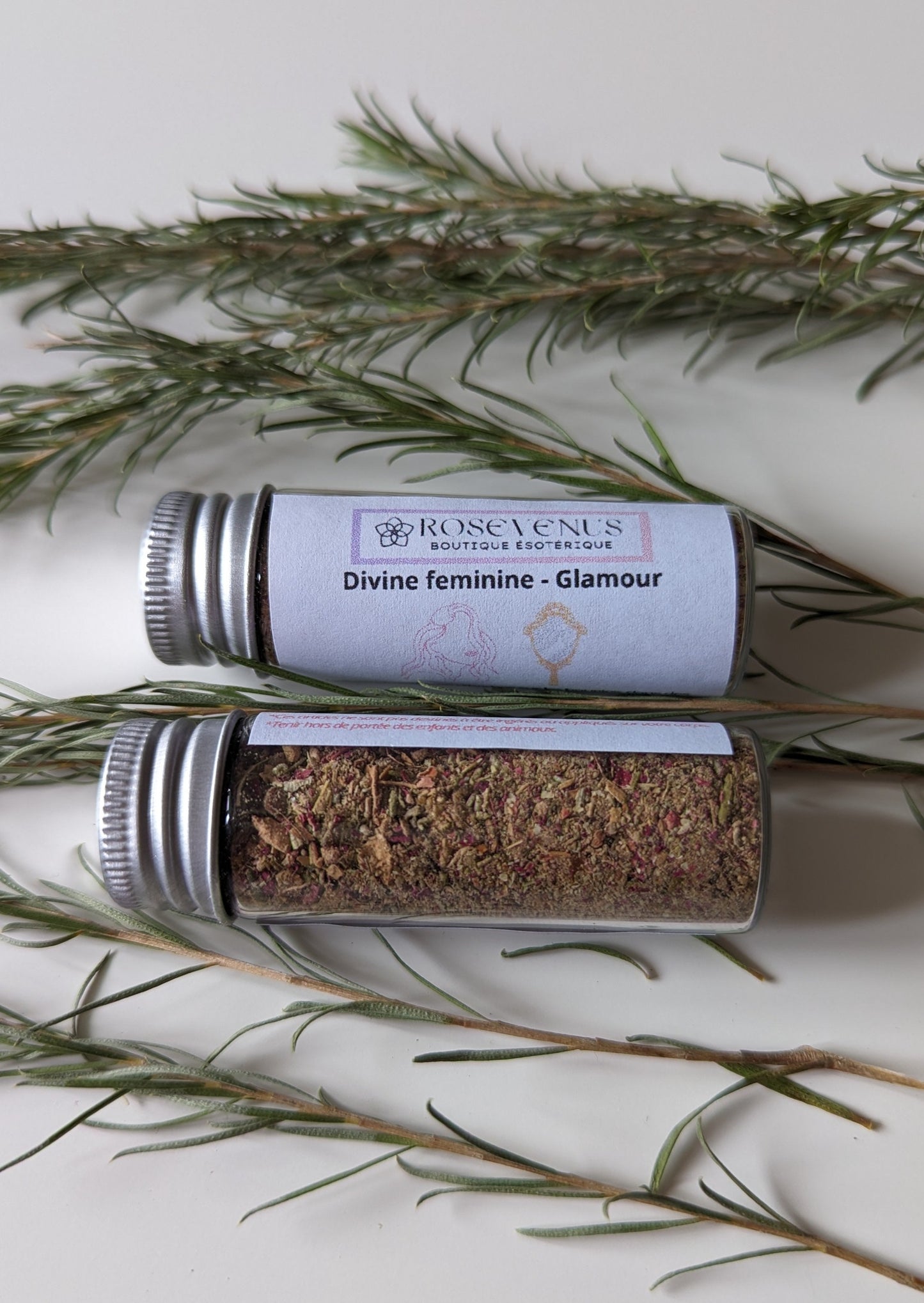 *Mélange d'herbes en poudre - Divine feminine, Glamour