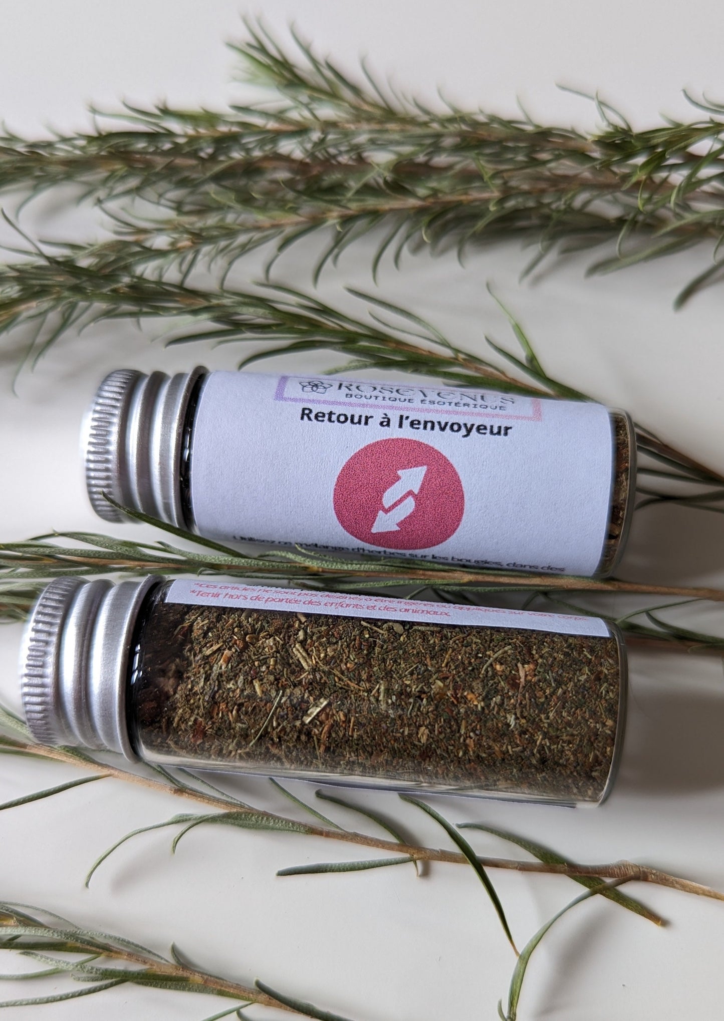 *Mélange d'herbes en poudre - Retour à l'envoyeur