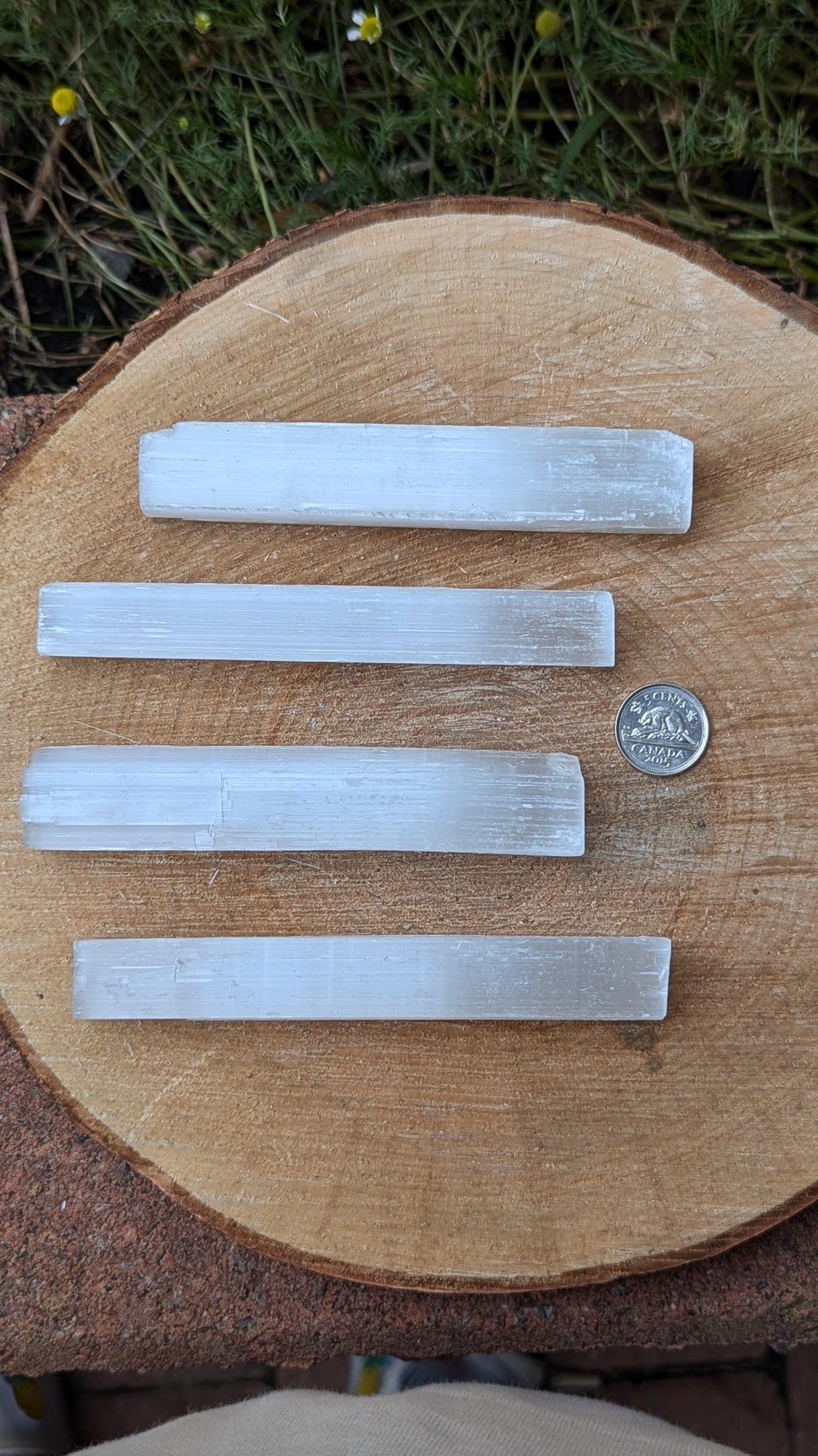 Bâton de sélénite (satin spar)