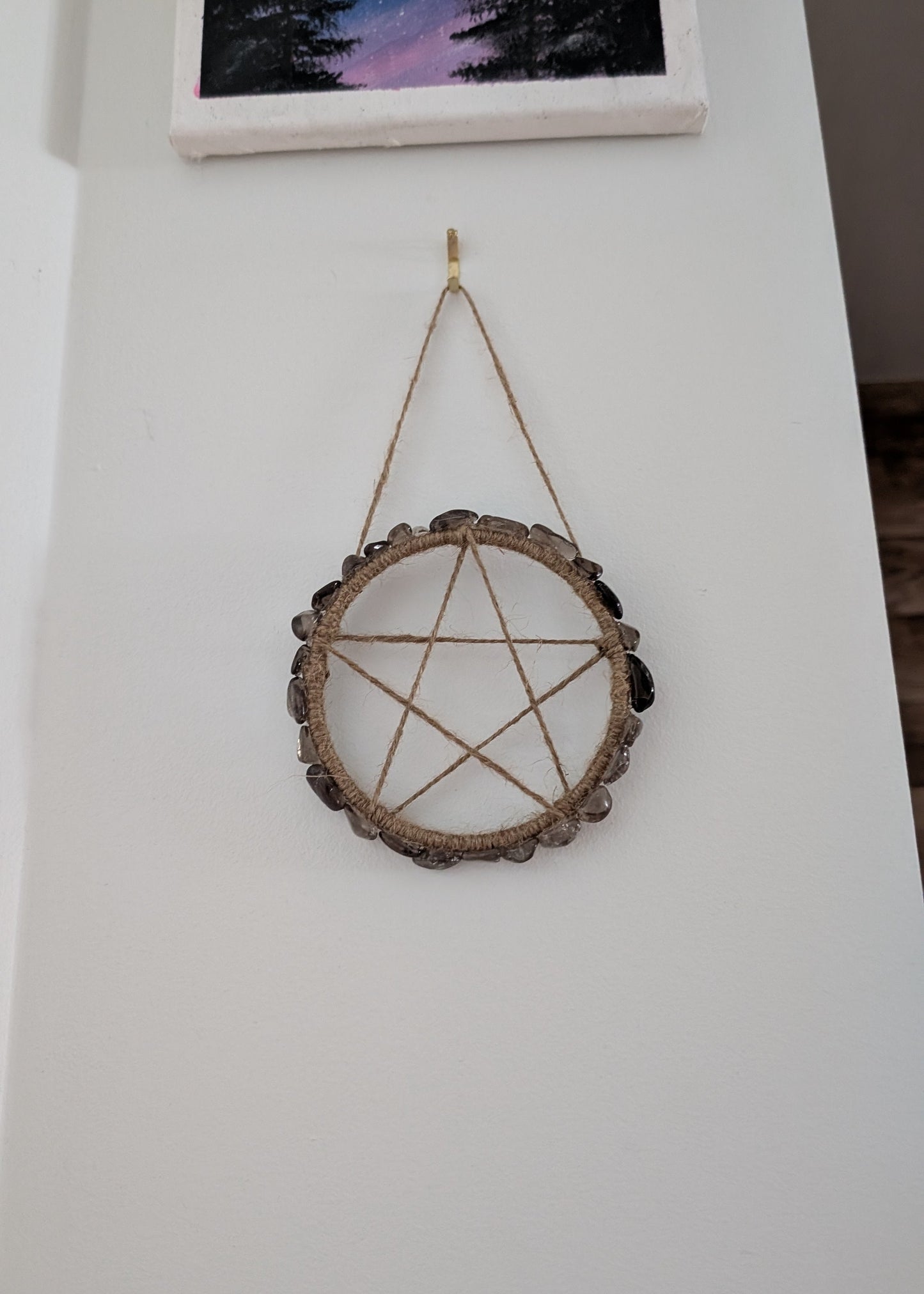 Pentacle de l'ombre - Quartz Fumé