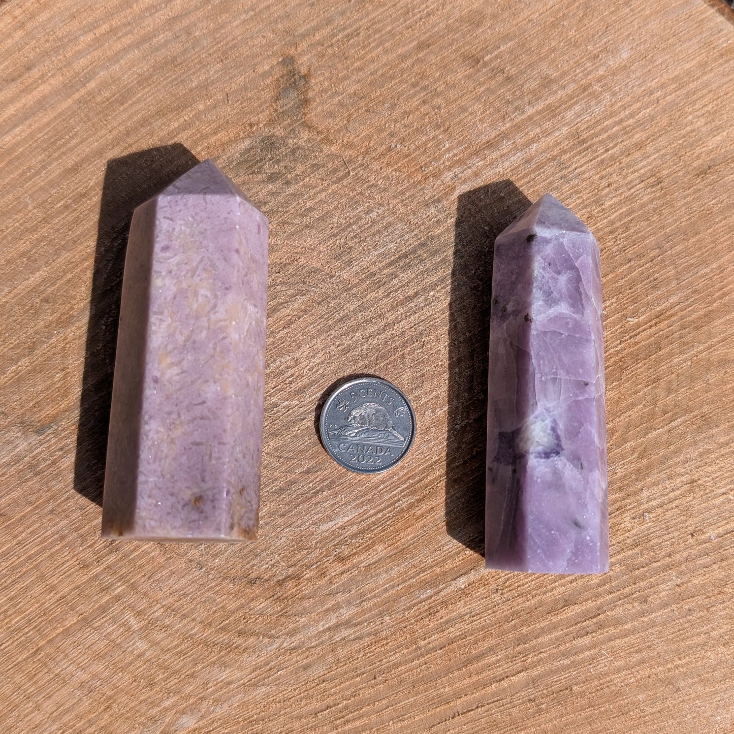 Tour de Lépidolite lilas
