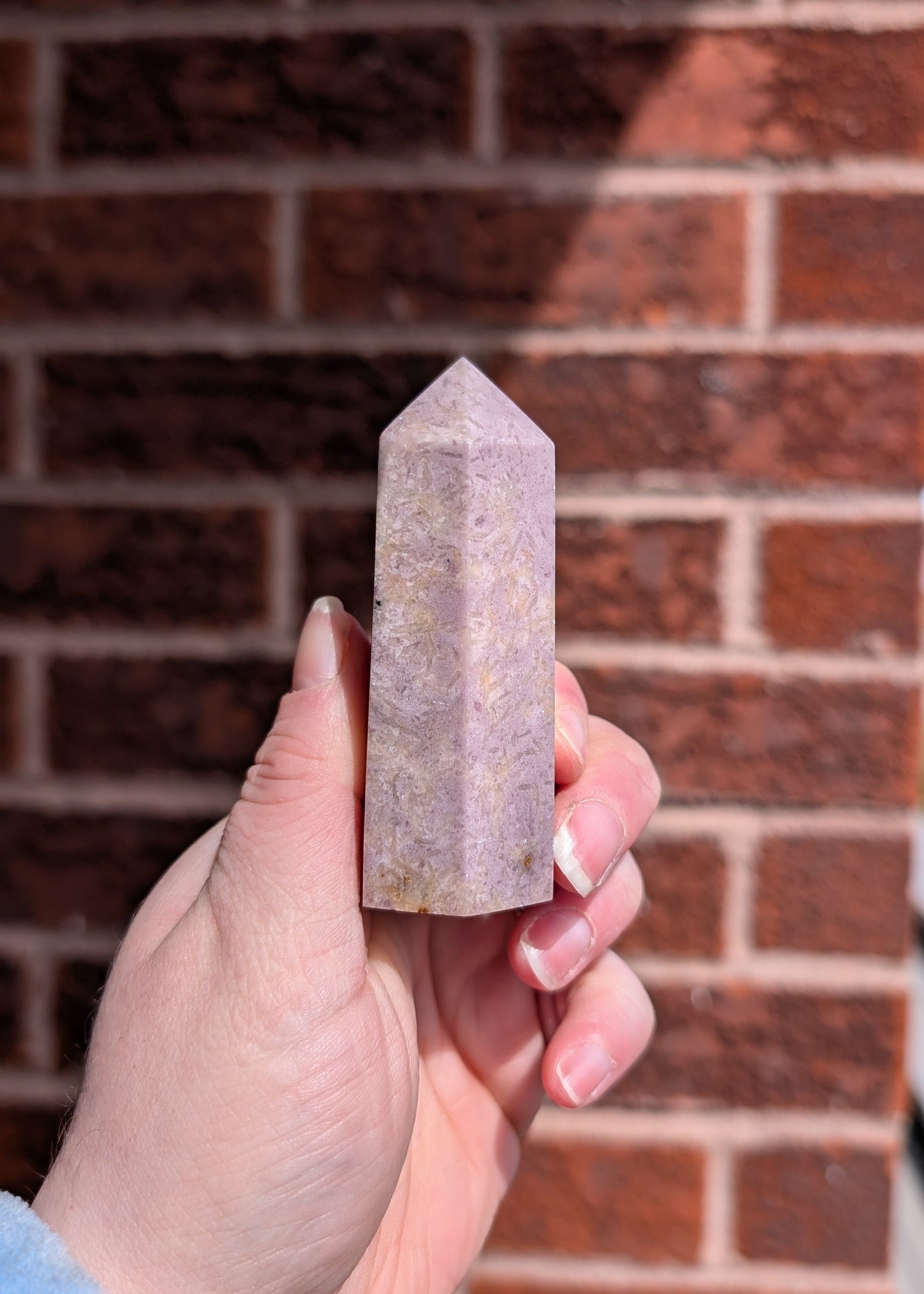Tour de Lépidolite lilas