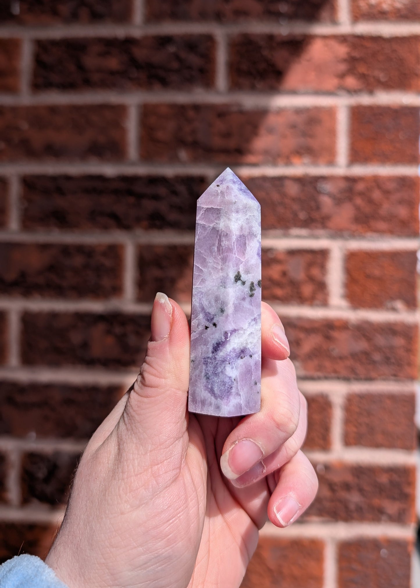 Tour de Lépidolite lilas