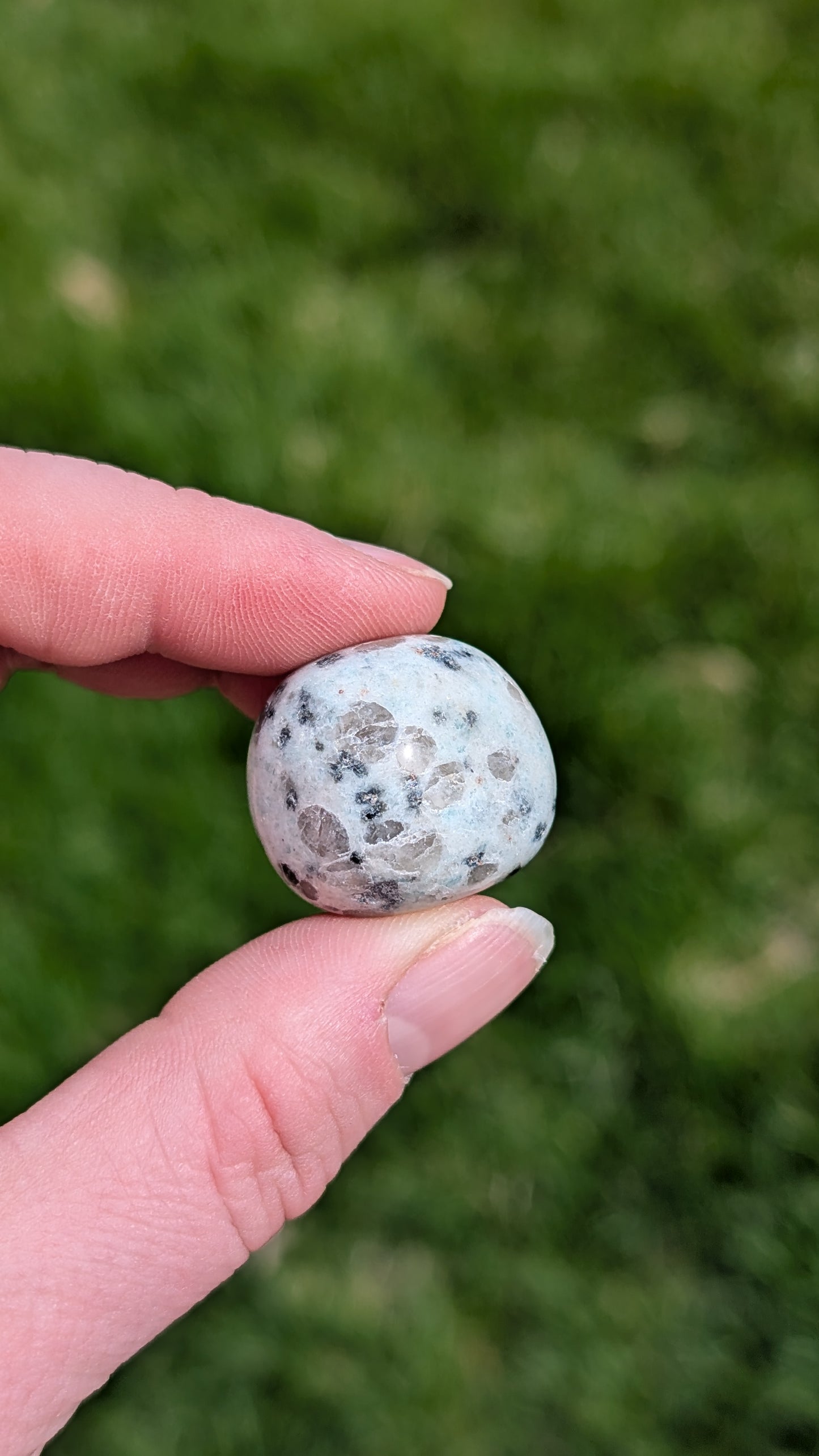 Jaspe Kiwi tumbled