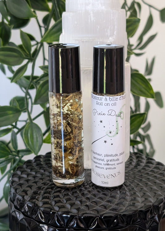 Roll-on Pixie dust (Joie, bonheur, plénitude, plaisir sensoriel, gratitude)