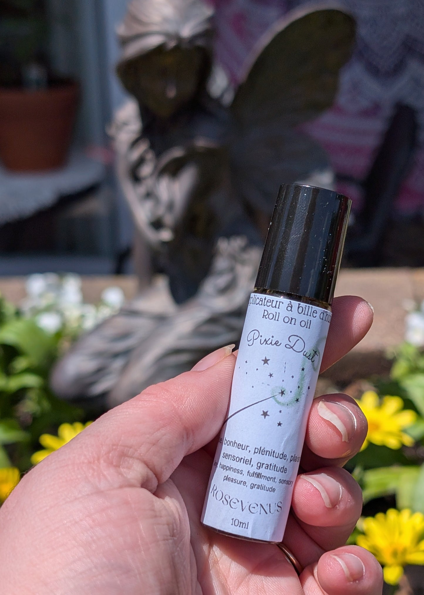 Roll-on Pixie dust (Joie, bonheur, plénitude, plaisir sensoriel, gratitude)