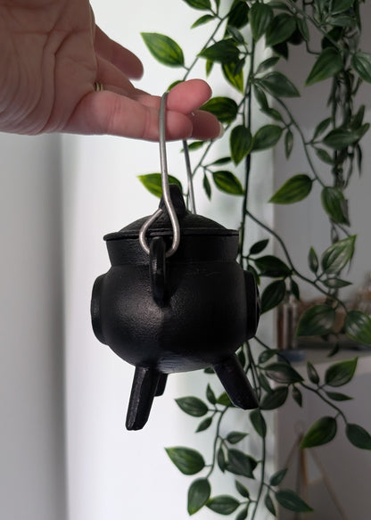 Chaudron pentacle en fonte 3''