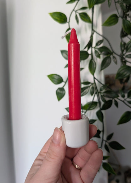 Bougeoir pour bougie rituel