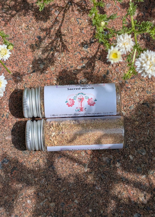*Mélange d'herbes en poudre - Sacred womb