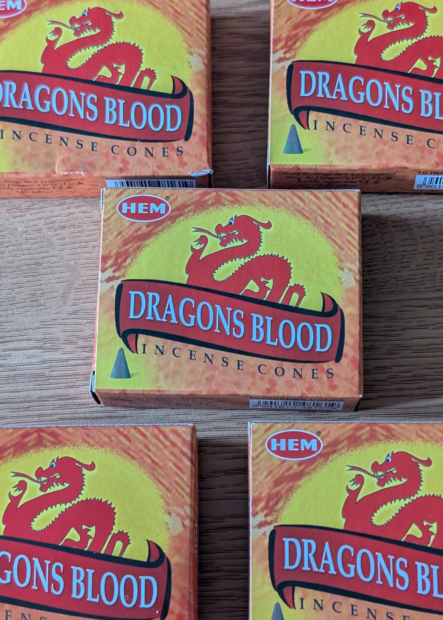 Encens Dragons blood - Cônes