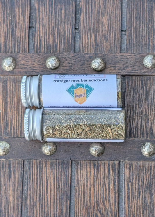 *Mélange d'herbes en poudre - Protèger mes bénédictions