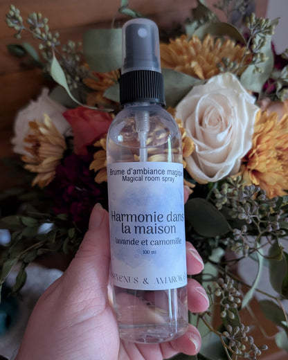 Brume d'ambiance magique - Amarok Éco & Rosevenus