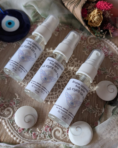 Brume corporelle - All eyes on me (confiance, charisme et célébrité)