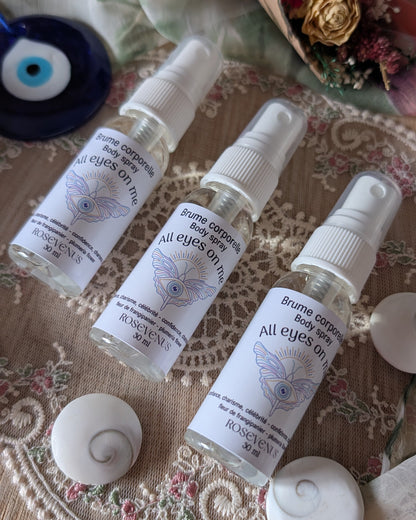 Brume corporelle - All eyes on me (confiance, charisme et célébrité)