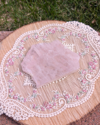 Quartz rose slab A (225G)