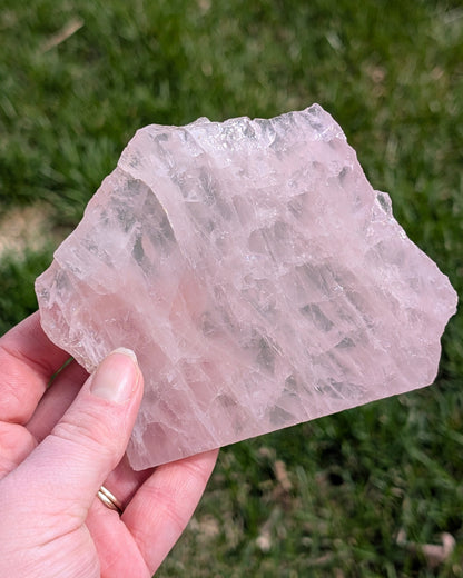 Quartz rose slab A (225G)