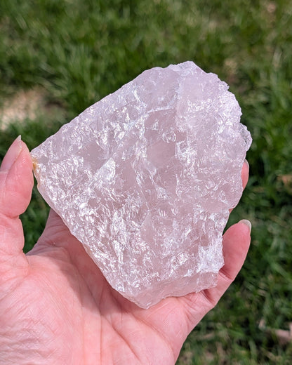 Quartz rose raw (370G)