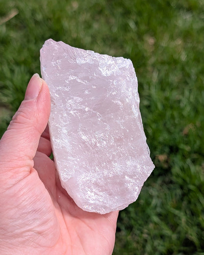Quartz rose raw (370G)