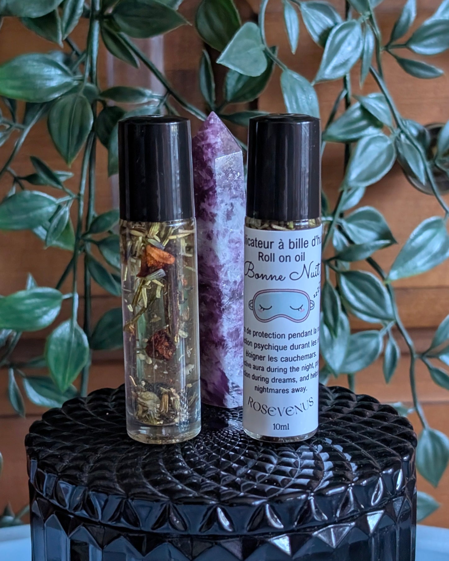Roll-on Bonne-Nuit (Aura de protection pendant la nuit, protection psychique durant les rêves, éloigner les cauchemars)