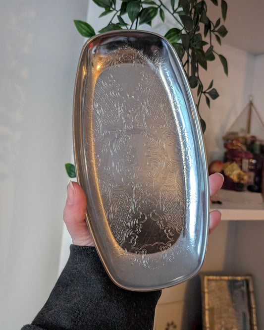 Moyenne assiette rituel vintage (metal)