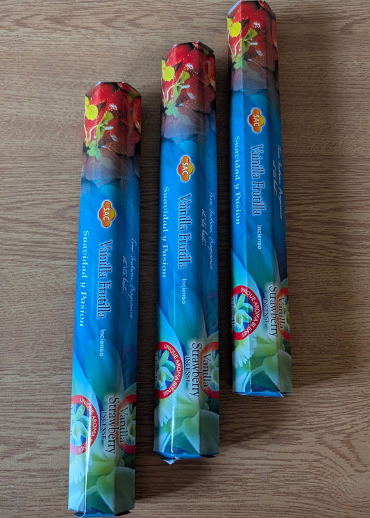 Encens vanille et fraise