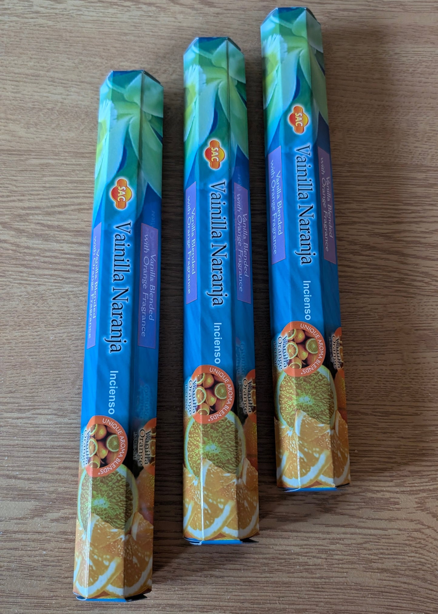 Encens vanille et orange