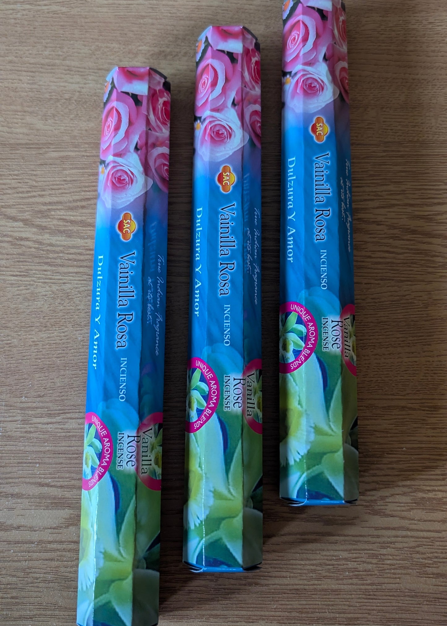 Encens vanille et rose