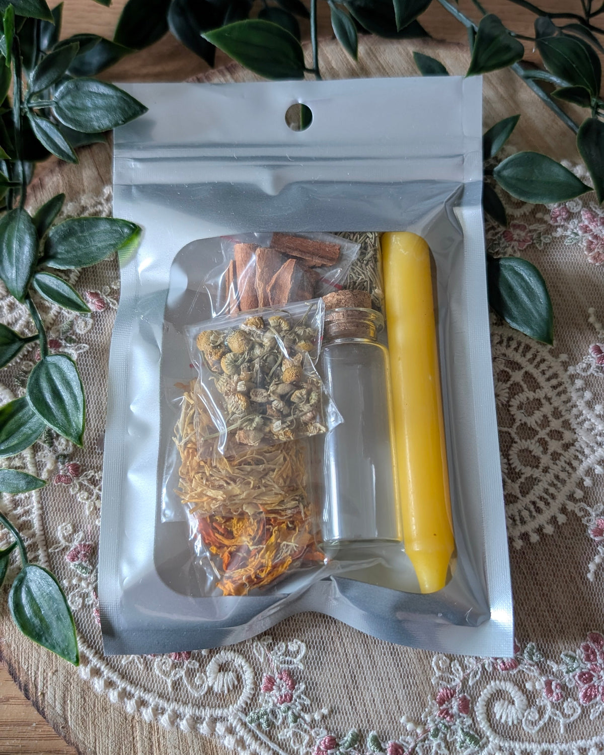 Sortilège Spell Jar - Bonne fortune, succès et illumination