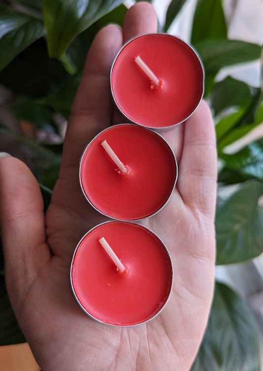 Bougie tealight - Rouge