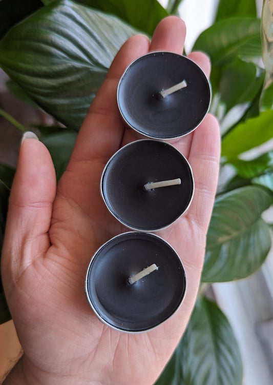 Bougie tealight - Noir