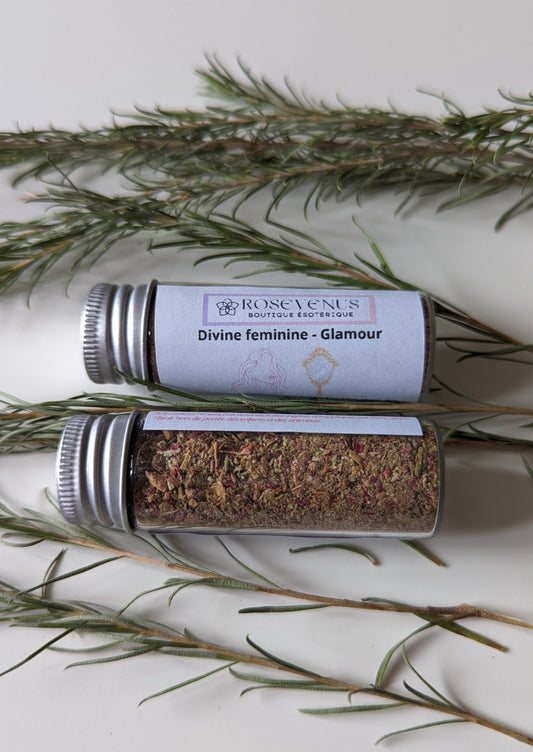 *Mélange d'herbes en poudre - Divine feminine, Glamour