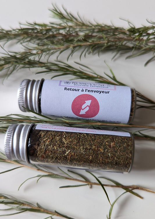 *Mélange d'herbes en poudre - Retour à l'envoyeur