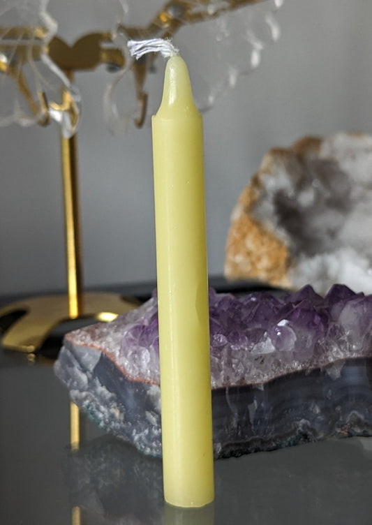 Bougie chime - Jaune