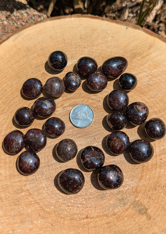 Grenat tumbled