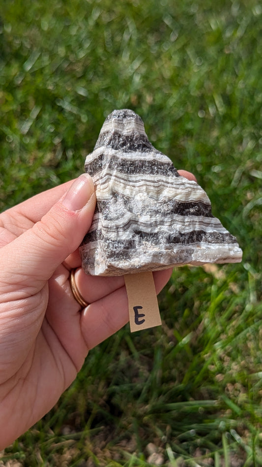 Calcite Zèbrée raw