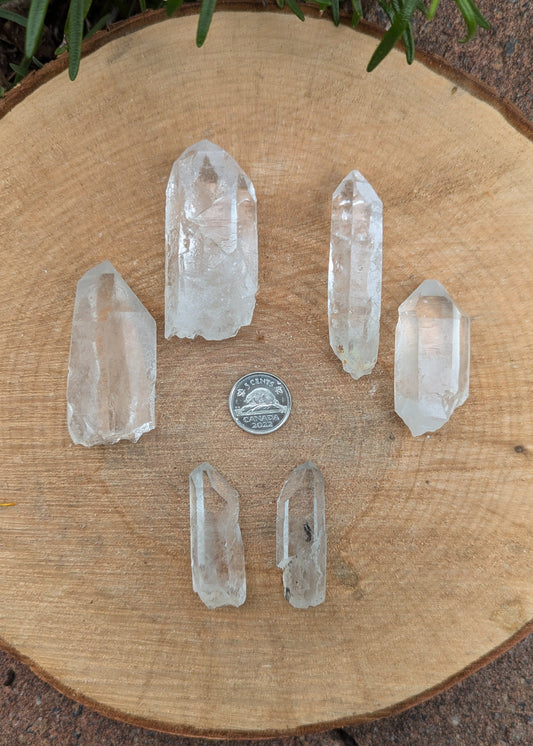 Quartz clair - pointe raw