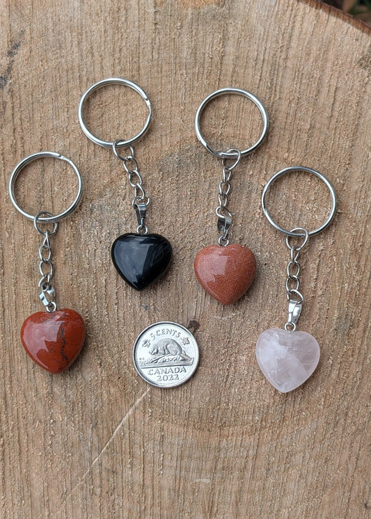 Porte-clé en coeur